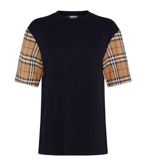 burberry check tshirt|burberry check cotton shirts.